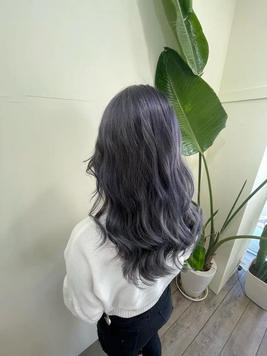 ロング カラー シールエクステ バレイヤージュ ブリーチ ケアブリーチ ダブルカラー カット ヘアカラー WEST OLAND加藤圭介のヘアスタイル