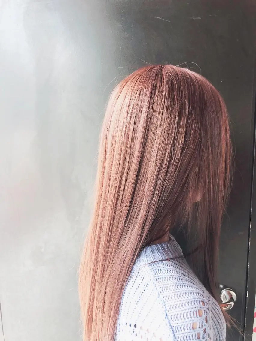 ロング カラー アッシュ ブラウンカラー ハイライトカラー ハイトーンカラー ラベンダーカラー 藏本 剛史のヘアスタイル