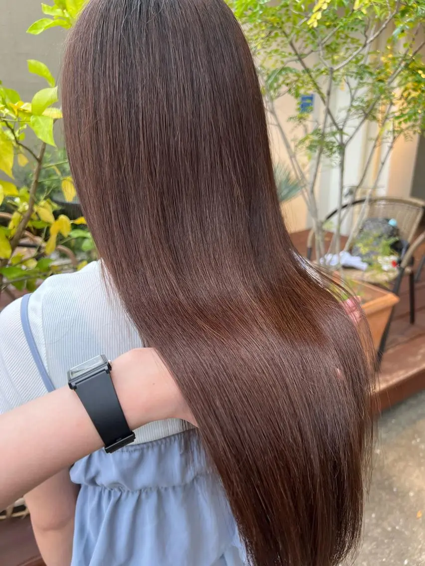 ロング トリートメント 酸熱トリートメント 梅本 有希のヘアスタイル