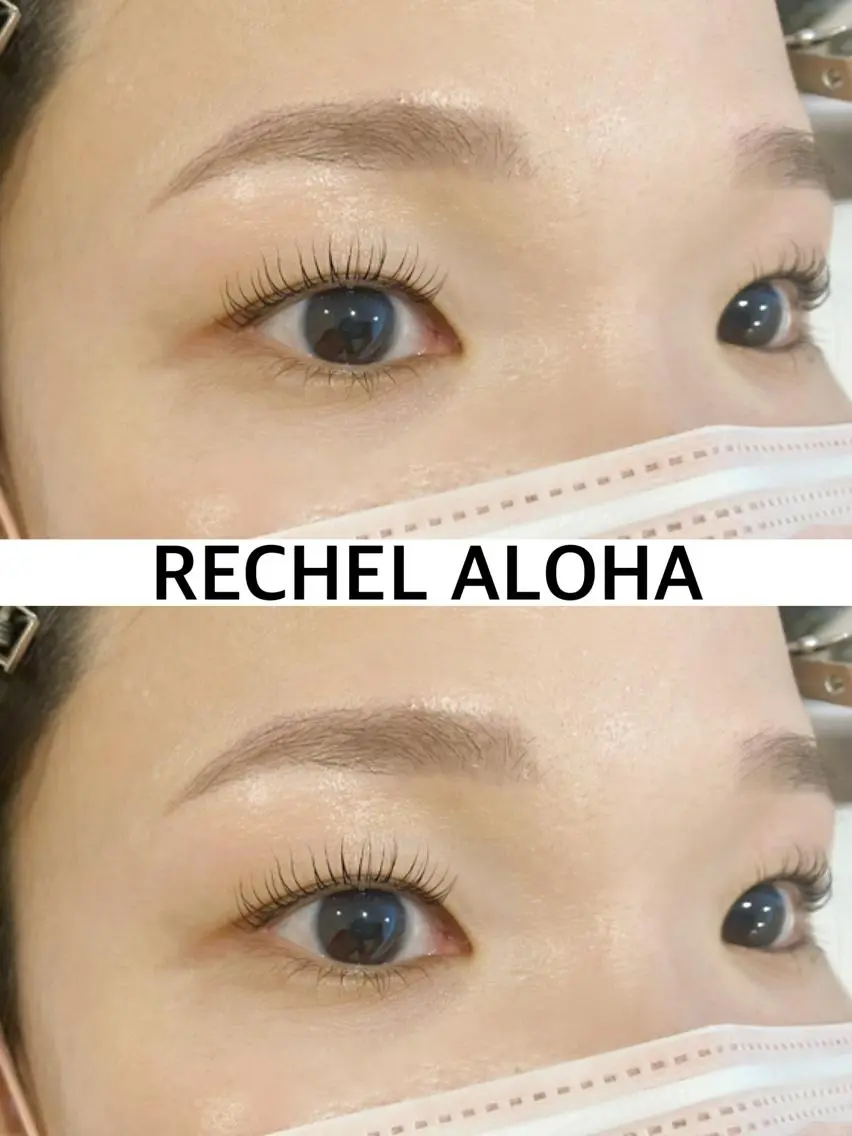 マツエク・マツパ RECHEL ALOHA　茨木店のマツエク・マツパデザイン