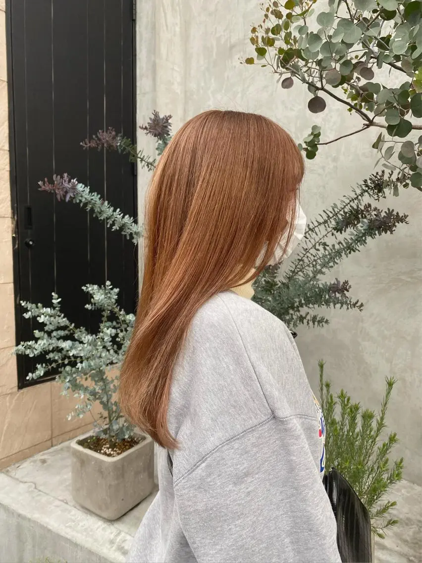ロング 髪質改善 小顔カット 🌿リョウカのヘアスタイル