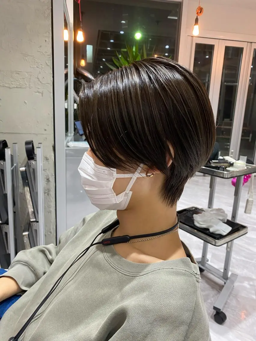 ショート カラー グレージュ Riganuts王子 Hayato✂︎のヘアスタイル