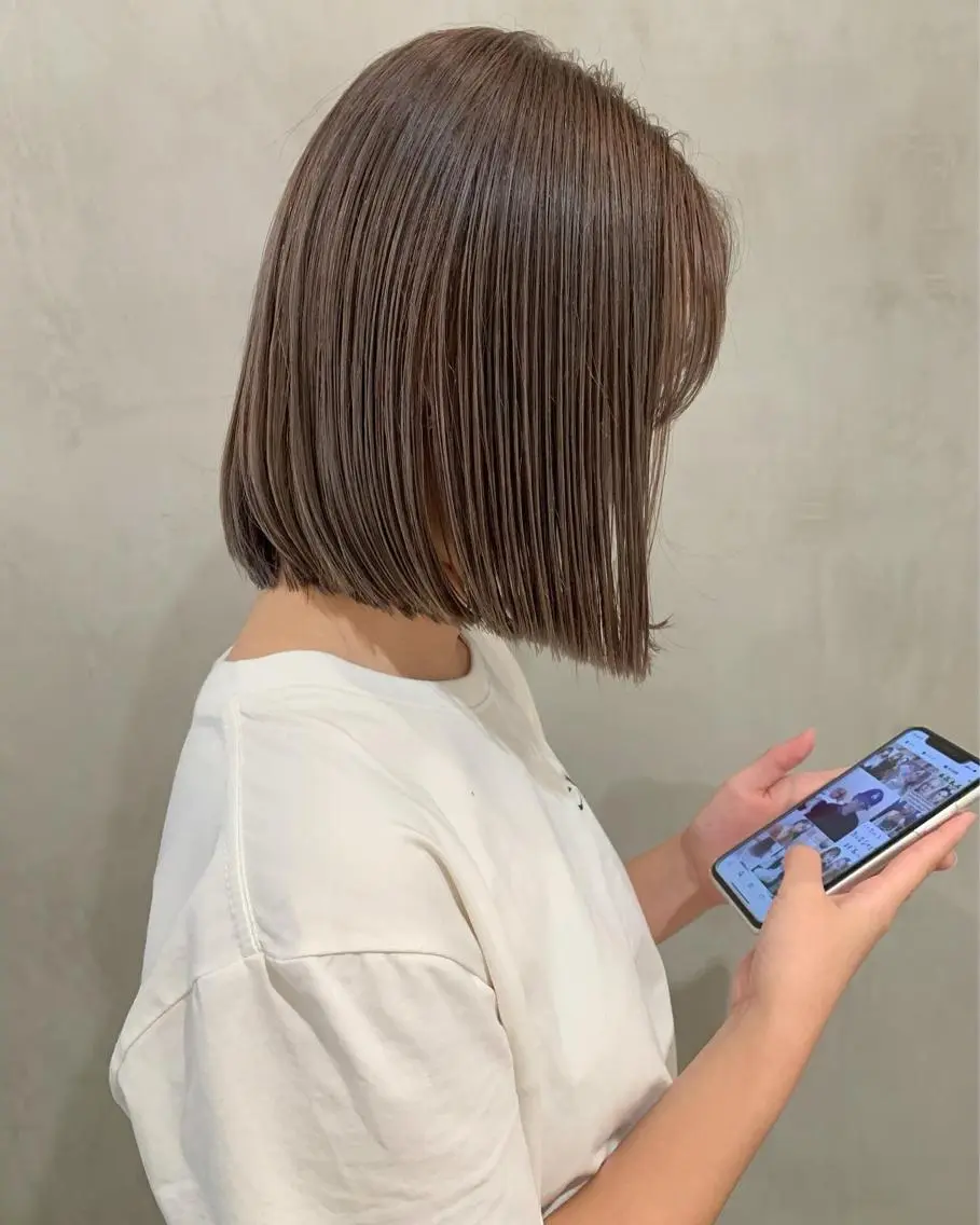 ミディアム カラー ヘアカラー トリートメント アンニュイヘア🪽 ayumiのヘアスタイル
