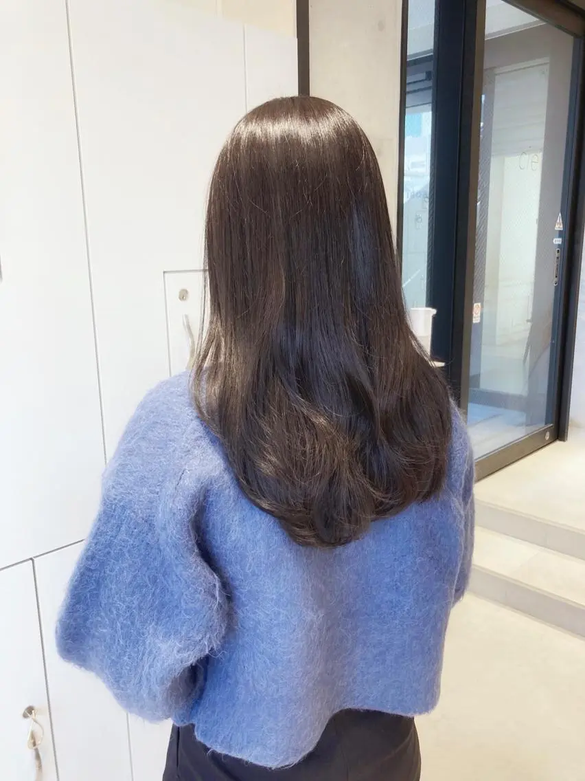 ロング カラー 髪質改善 トリートメント MURANAKA RYOのヘアスタイル