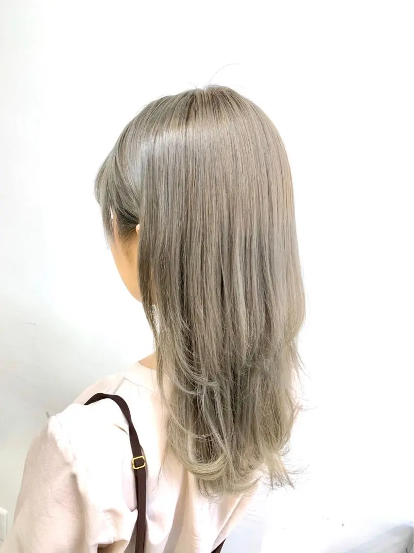ロング カラー ヘアカラー 【透明感×レイヤー】 🍃RIKU🍃のヘアスタイル