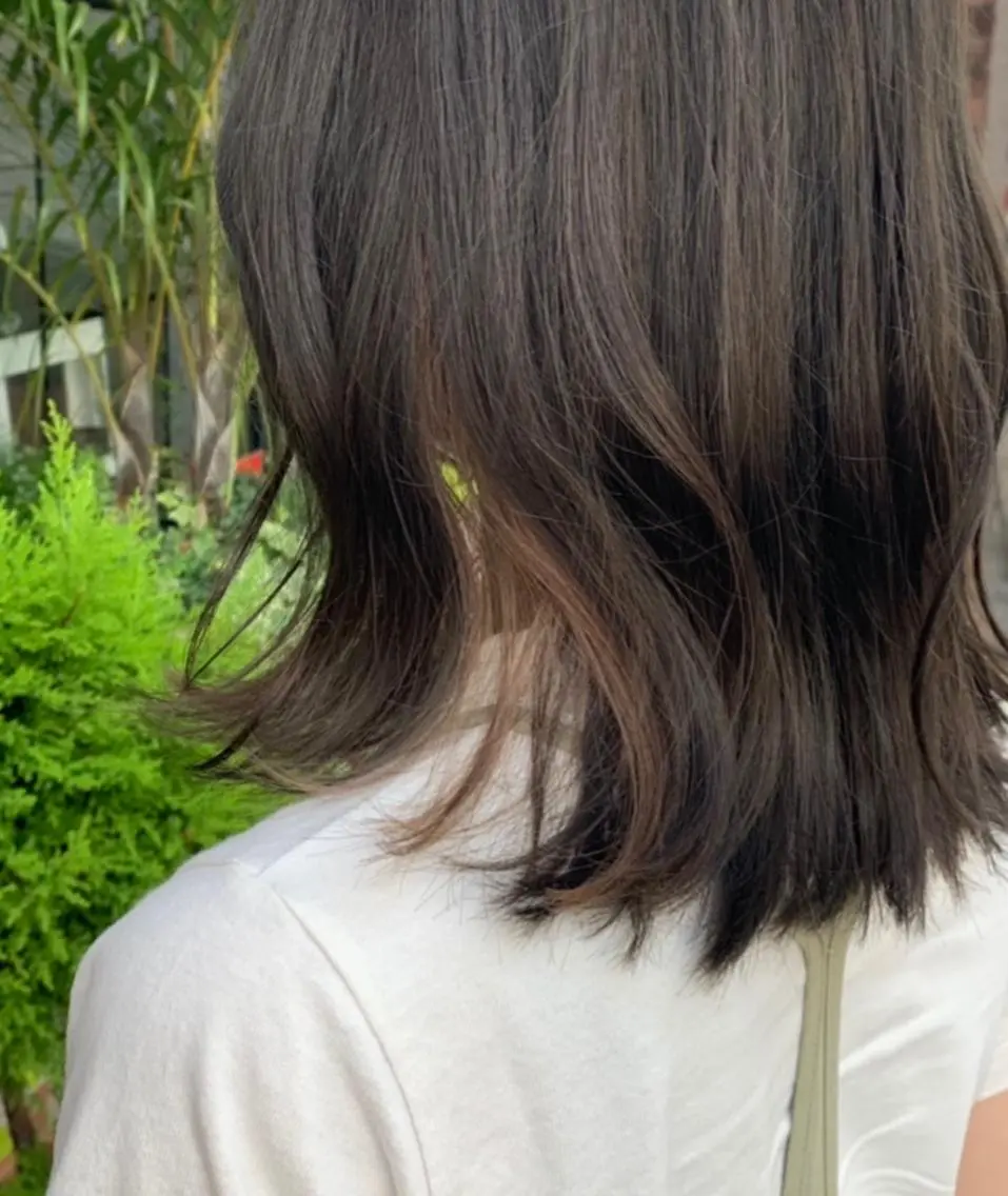 ミディアム カラー カット ヘアカラー SHIAN 八王子👼鬼塚さやかのヘアスタイル