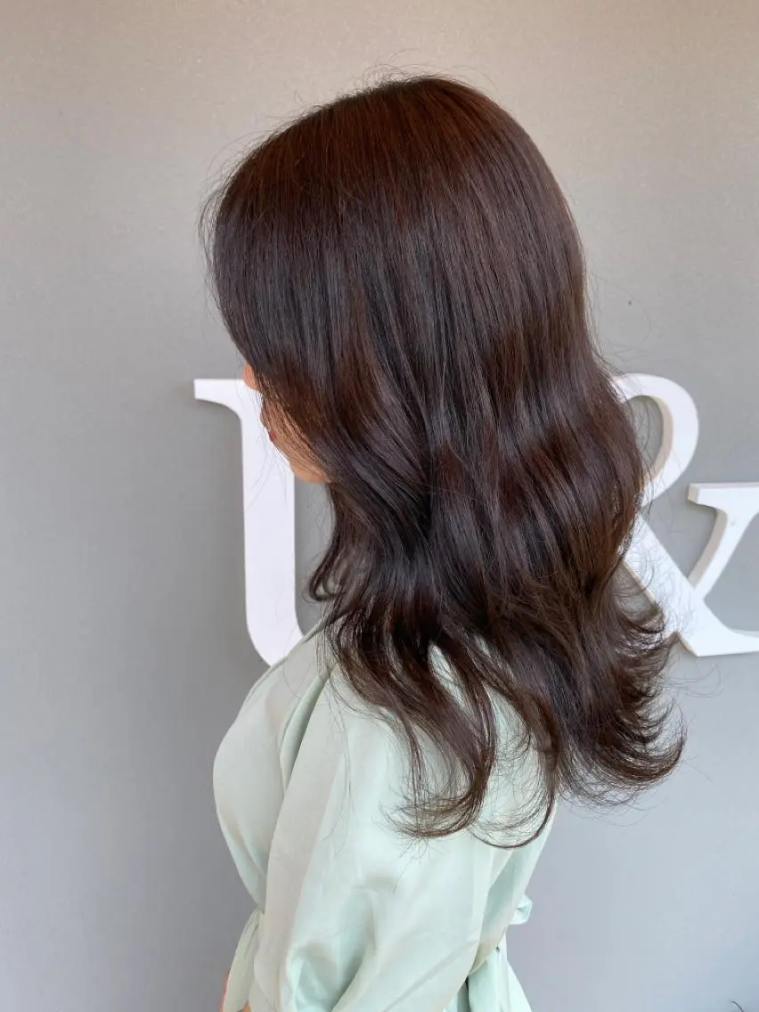ロング 平田 広大のヘアスタイル