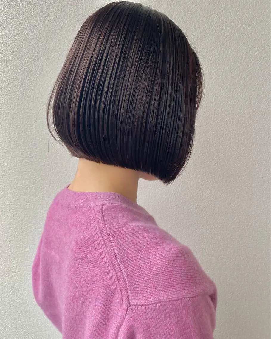 ショート カラー カット ヘアカラー トリートメント 似合わせカラーパーマ 🌿kitin米川のヘアスタイル