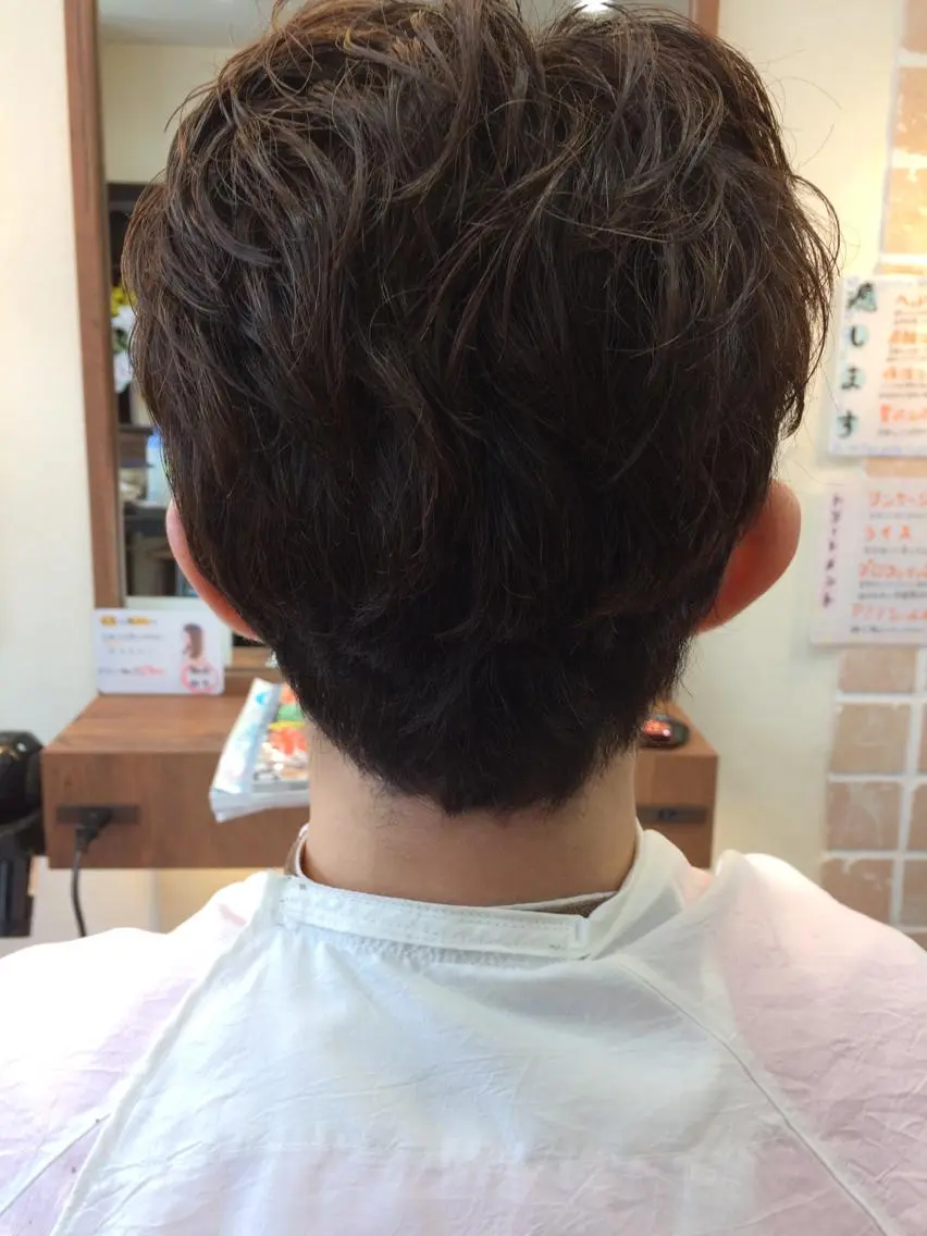 ショート カラー 縮毛矯正 村田 淳のヘアスタイル