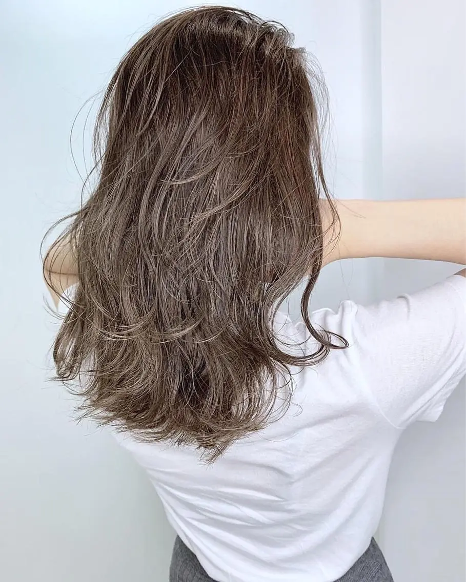 セミロング カット ヘアカラー 💫似合わせショート 【代表】茂木のヘアスタイル