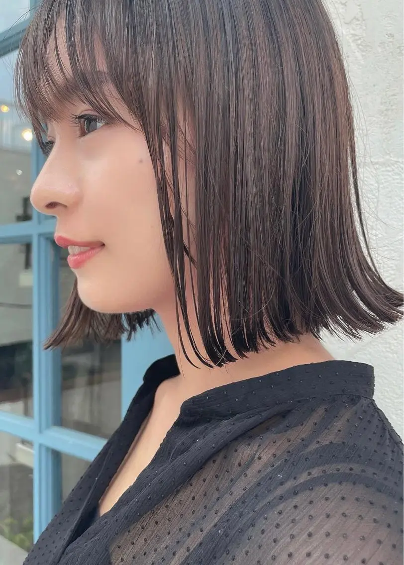 ショート 顔周りカット 【オノザワリョウ】のヘアスタイル