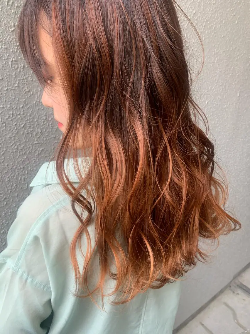 ロング カラー 山本 章人のヘアスタイル