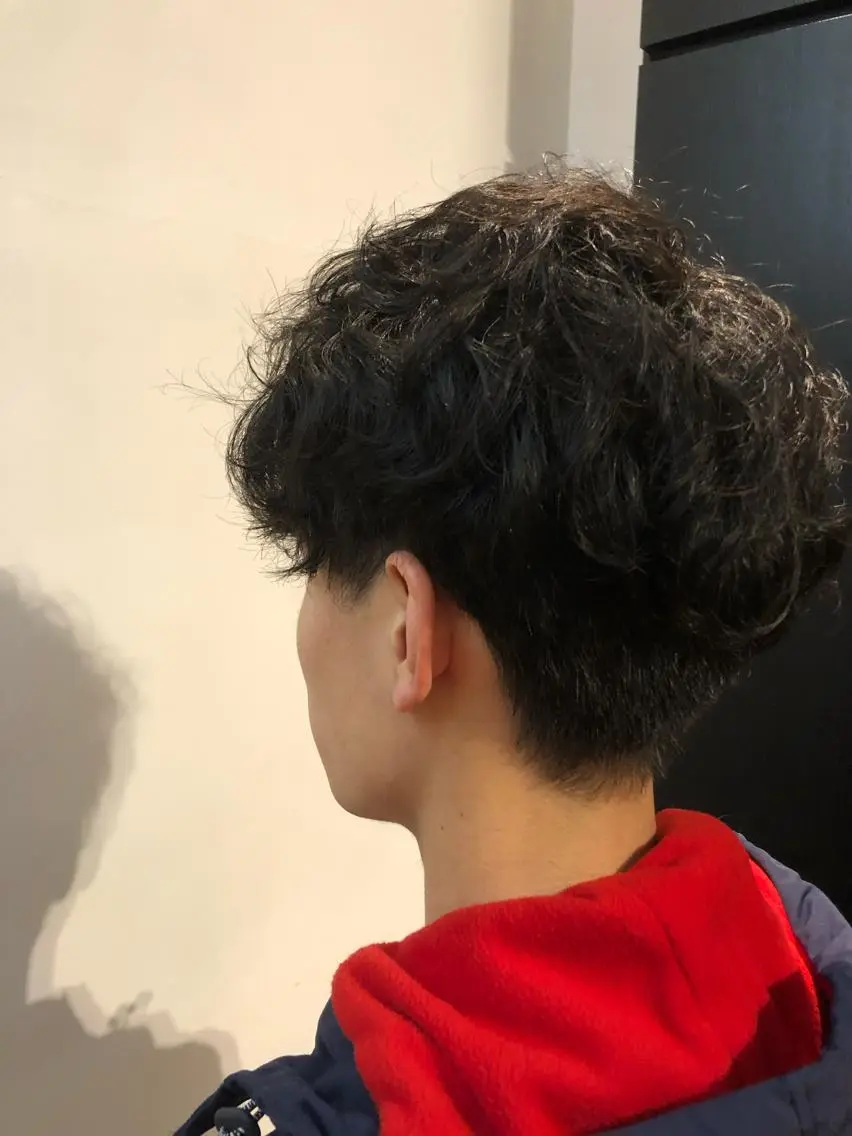 パーマ メンズ パーマ メンズヘア⚜️志村 哲也⚜️のヘアスタイル