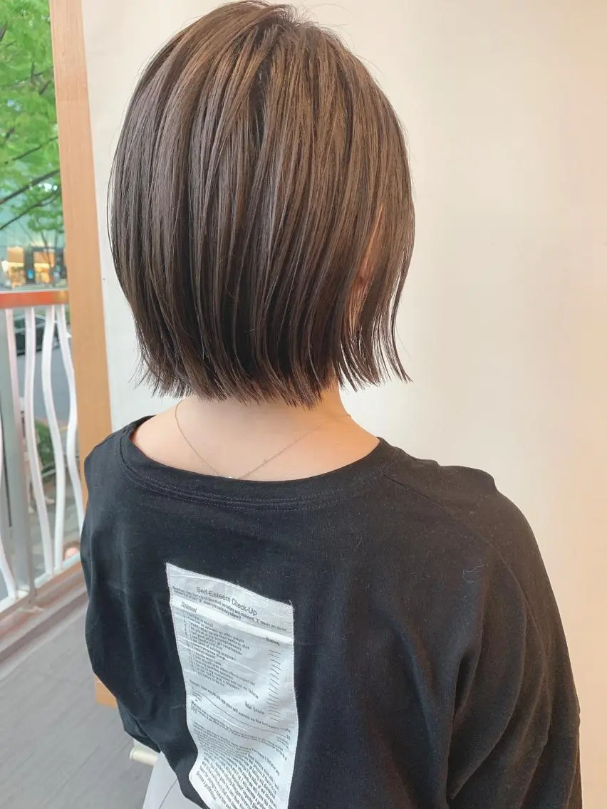 ショート 🎉骨格矯正カット ばば　としまさのヘアスタイル