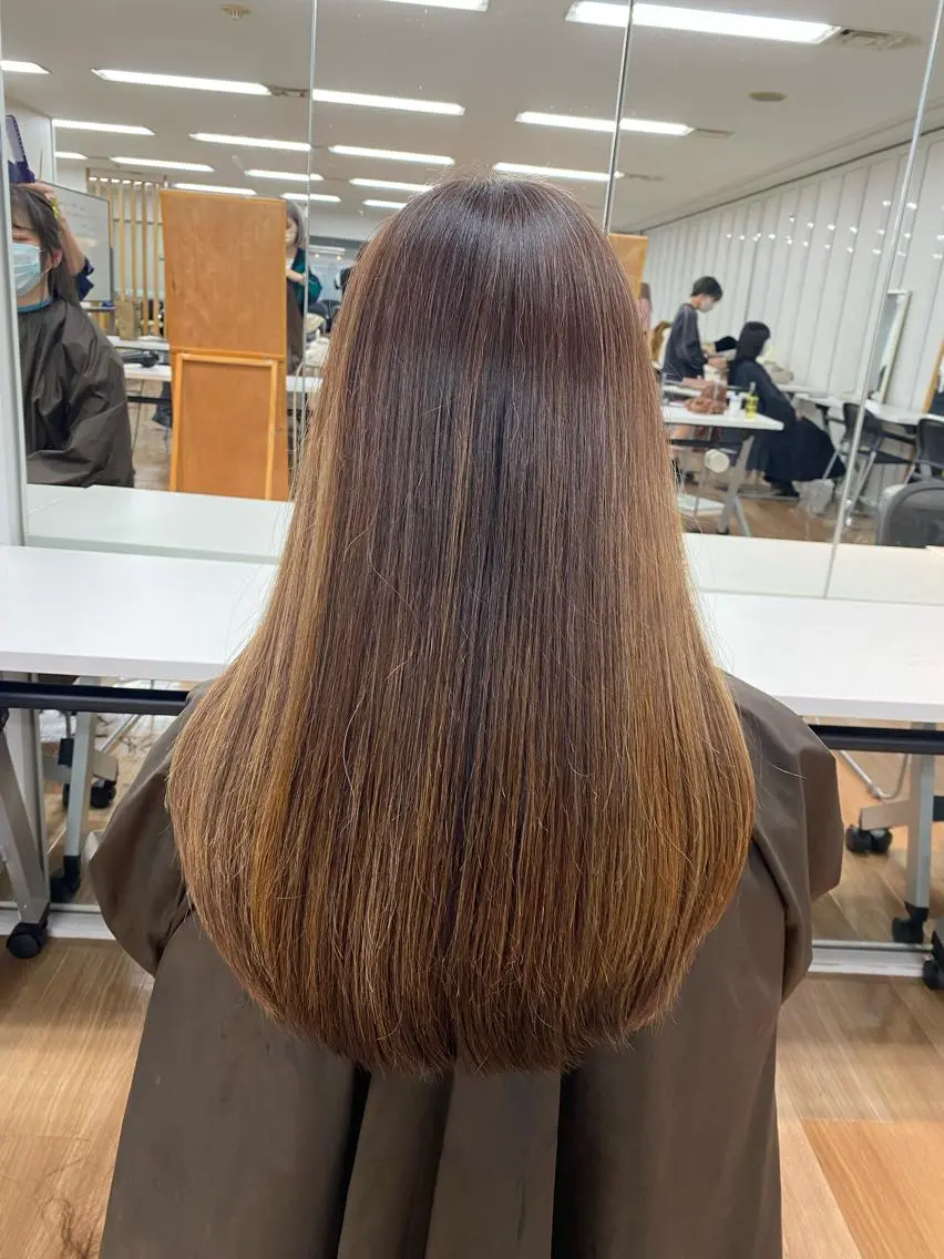 ロング カラー カット ヘアカラー トリートメント mio/⭐︎ ブリーチ指名No.1のヘアスタイル