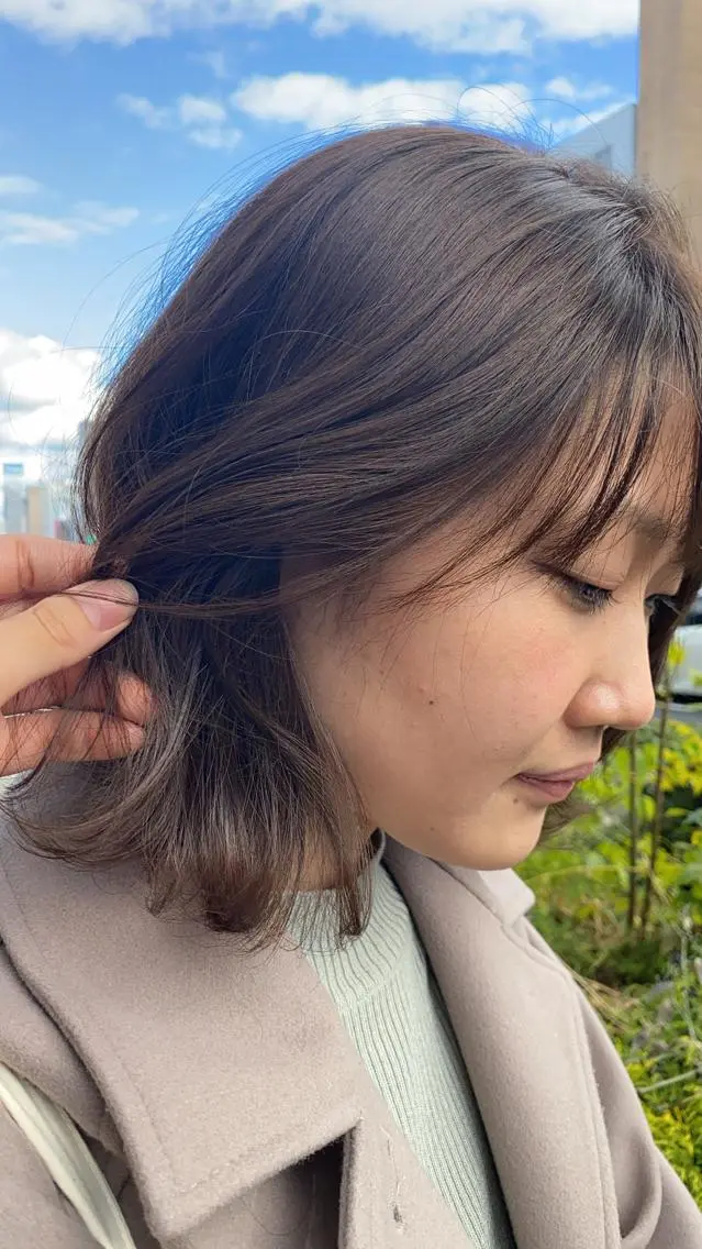 ミディアム 壁谷  加保理のヘアスタイル