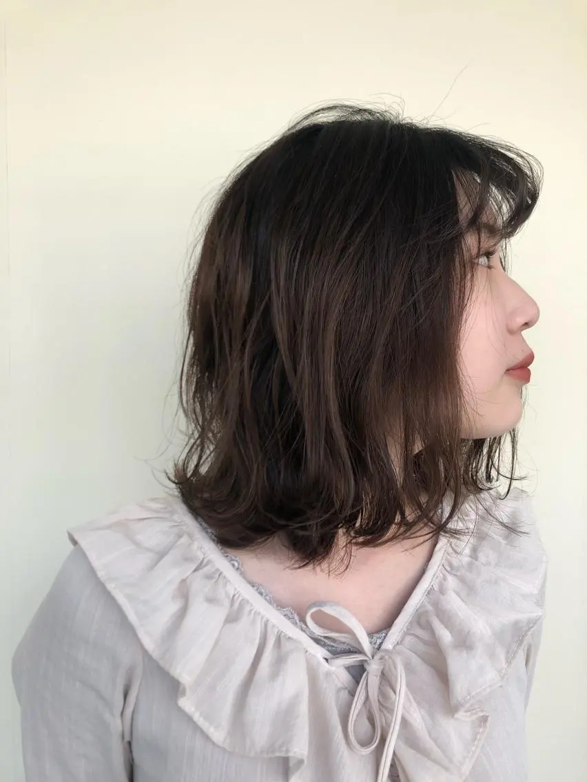 ミディアム ボブ Moca 〰️のヘアスタイル