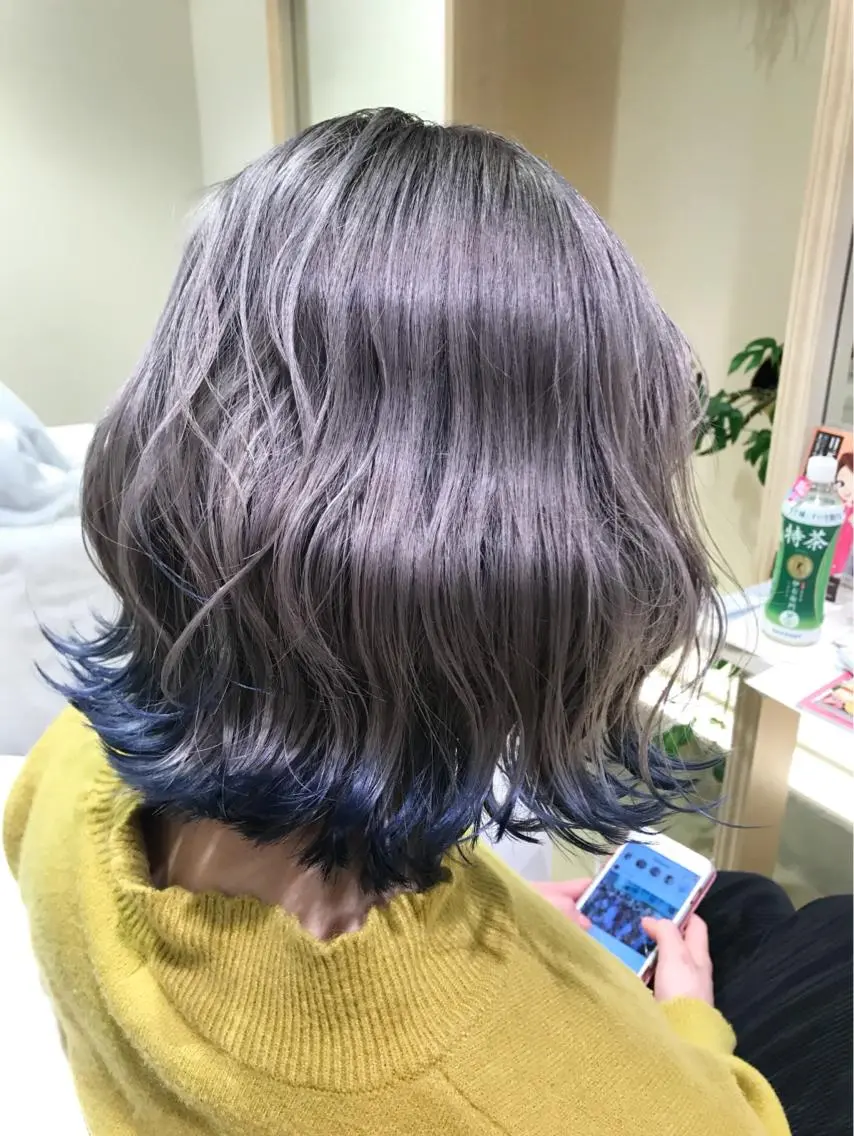 ミディアム 三代 ゆりあのヘアスタイル