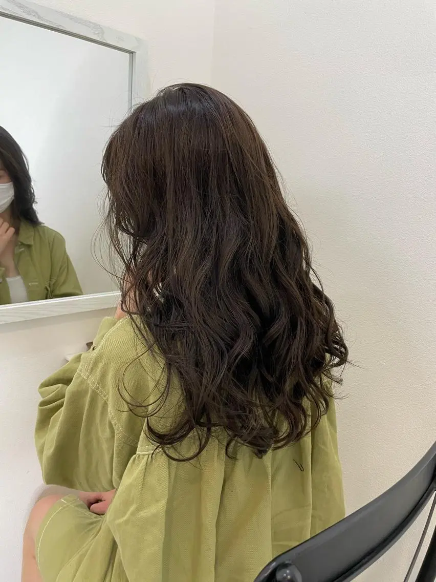 ロング カラー ヘアアレンジ ベージュカラー カット ヘアカラー トリートメント 髪質改善特化 🫧松野力也のヘアスタイル