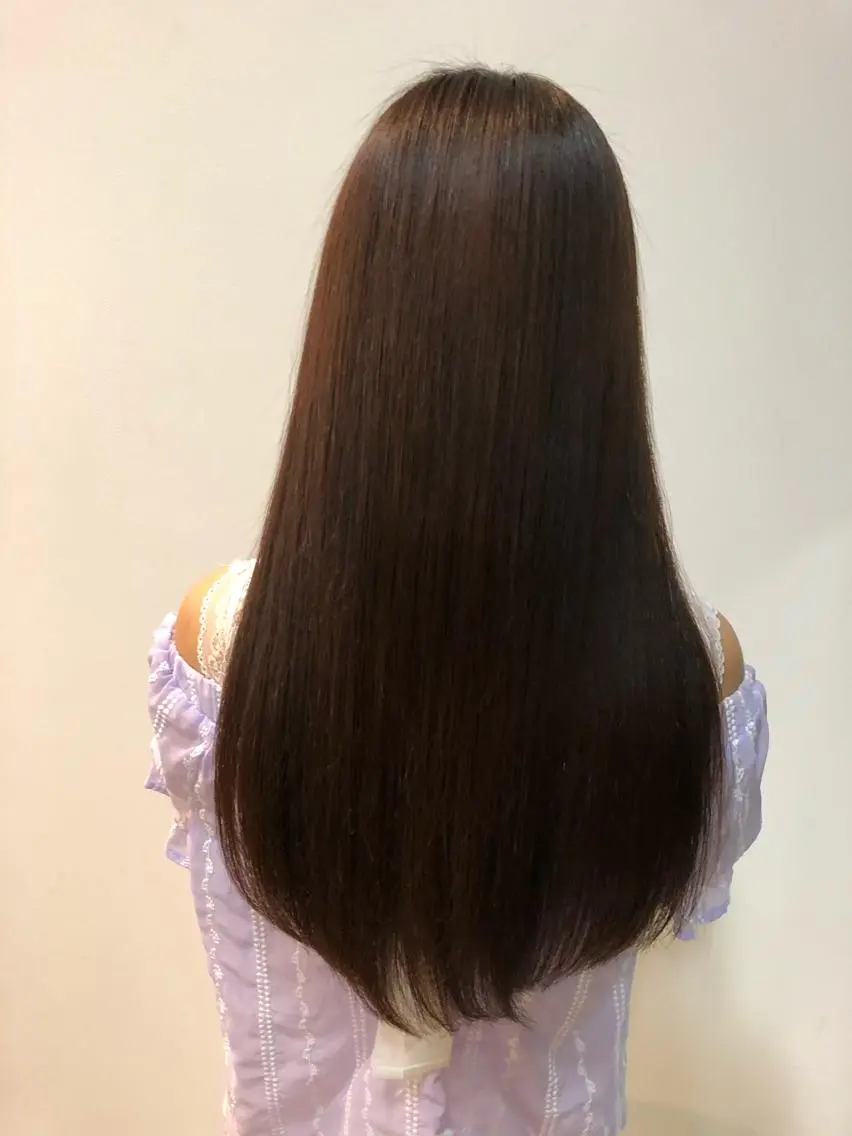 ロング 小宮 真理奈のヘアスタイル