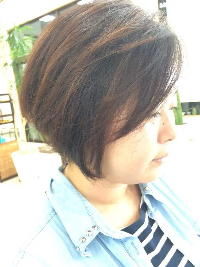 ショート ショートヘア いけだ ゆうのヘアスタイル