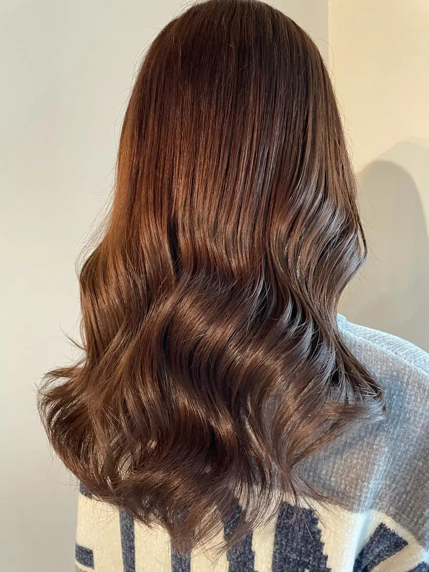ロング カラー ヘアアレンジ キッズ ネイル アイブロウ ヘアカラー トリートメント 透明感カラー/推しカ ラー☁️JURAのヘアスタイル