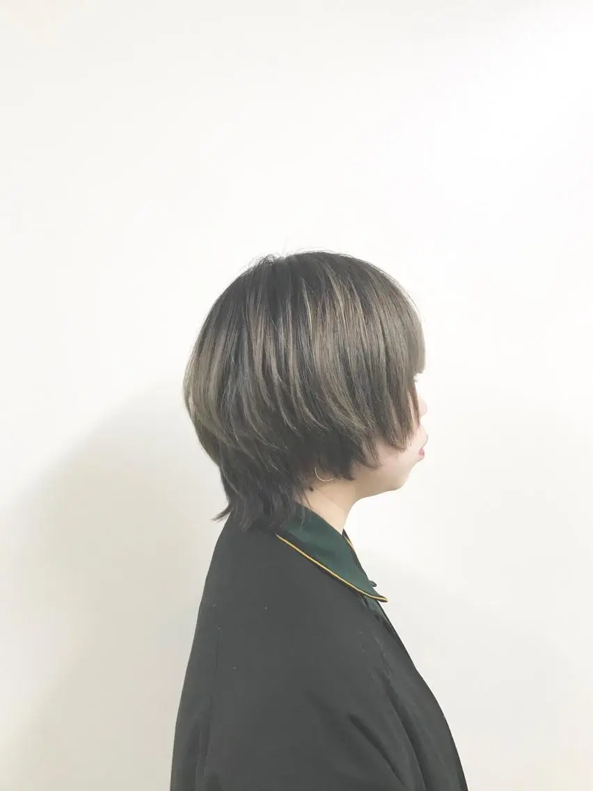ショート カラー エリアNo.1カラー ⭐️hikaru⭐️のヘアスタイル