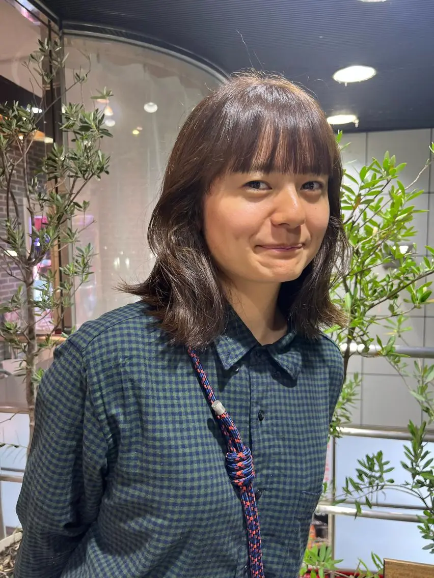 ミディアム 韓国風カラー 学生 髪質改善 韓国風ヘア トリートメント メンズスタイル Hitomi🐶のヘアスタイル