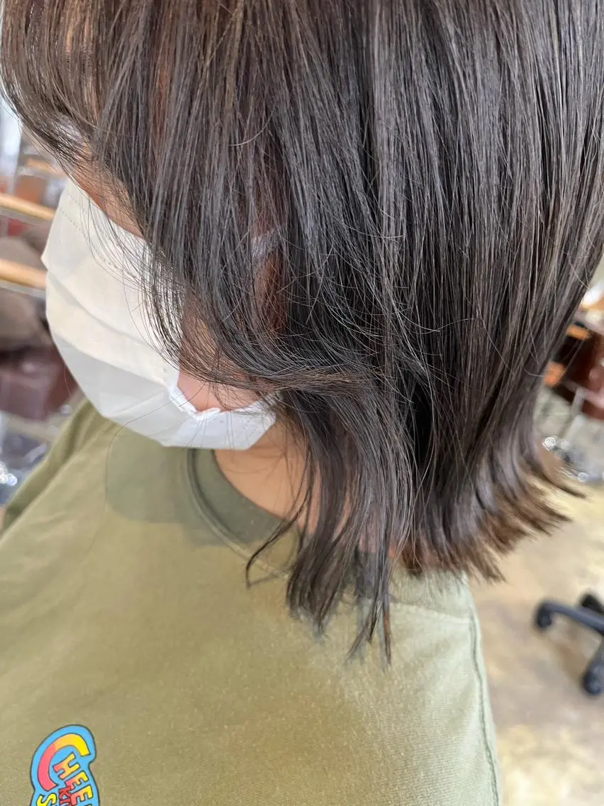 ショート カラー カット ヘアカラー ハイトーンカラー🩵 耳ツボジュエリー👂のその他イメージ