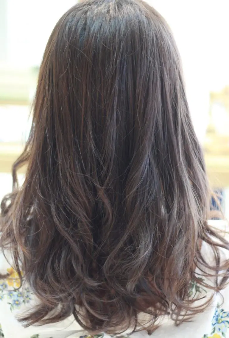 ロング パーマ デジタルパーマ 石川 雅貴のヘアスタイル