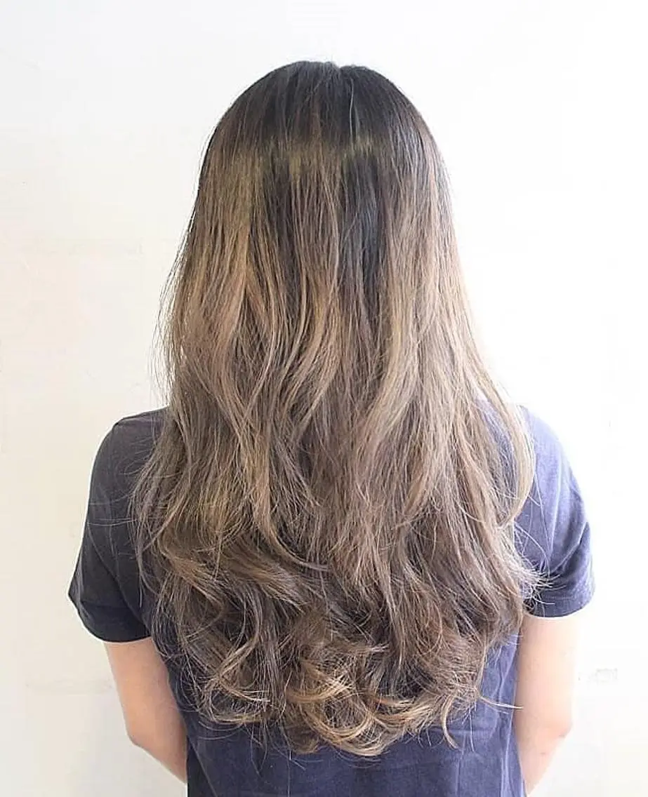 ロング 山下 翔のヘアスタイル