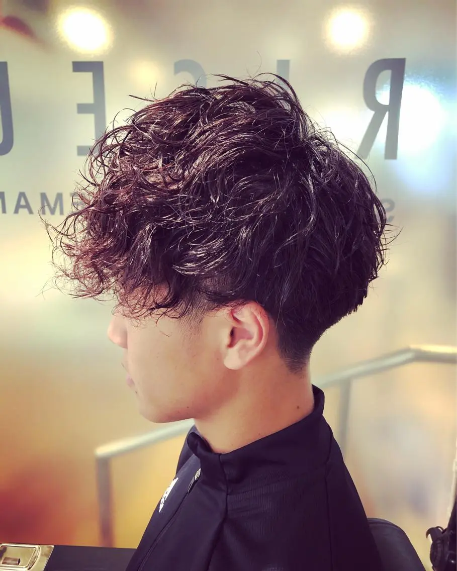 ショート パーマ メンズ rilune matsuoのヘアスタイル