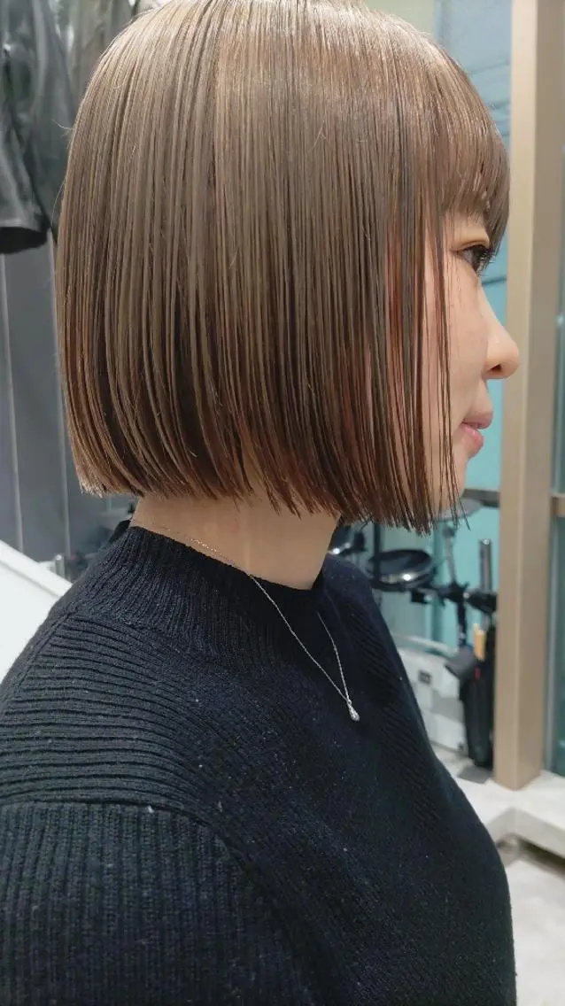 ショート ボブ ノモト ハルのヘアスタイル