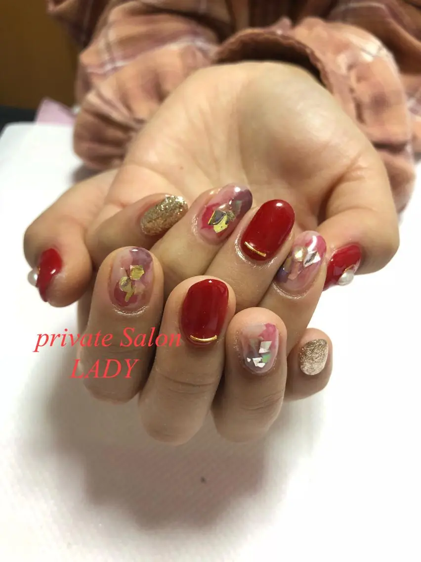ネイル ハンドネイル 桜田 麻菜のネイルデザイン