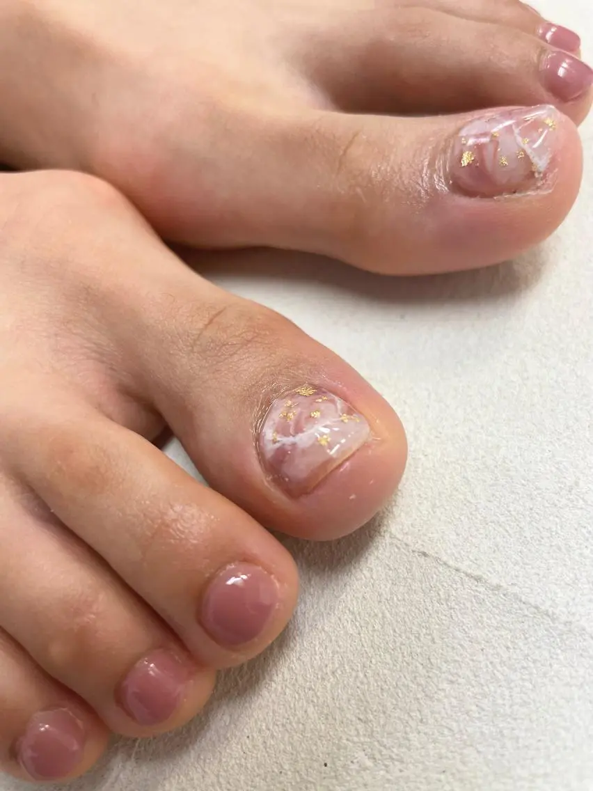 ネイル フットネイル Mayu ･*のネイルデザイン