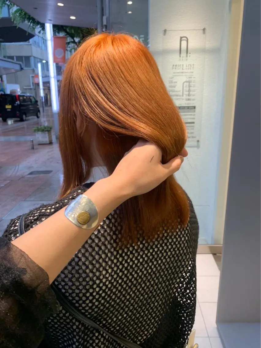 ロング ロングレイヤー レイヤーカット ロング 山下 とよかのヘアスタイル