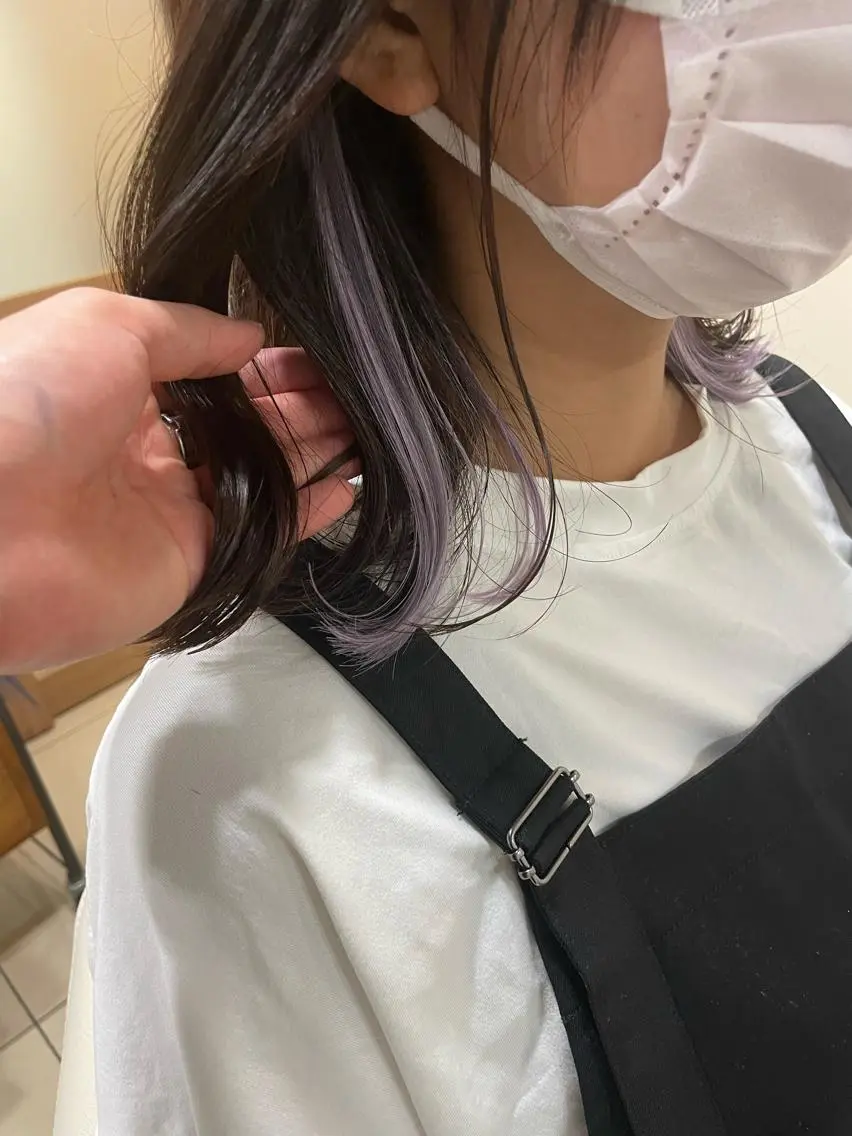 ミディアム エクステ haf店長 ✂︎タカハシレン✂︎のヘアスタイル