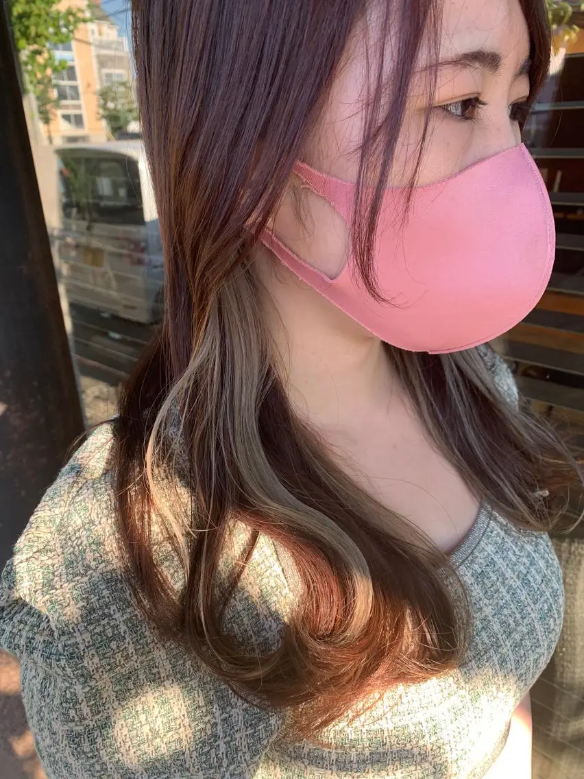 カラー ヘアカラー トリートメント 似合わせ松本 容政のヘアスタイル