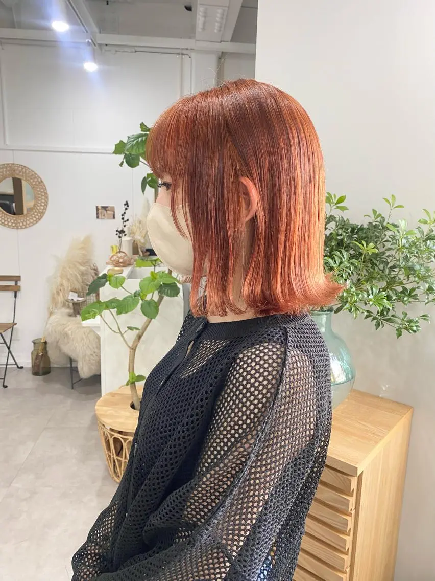 ミディアム カラー ヘアアレンジ ひなの .のその他イメージ