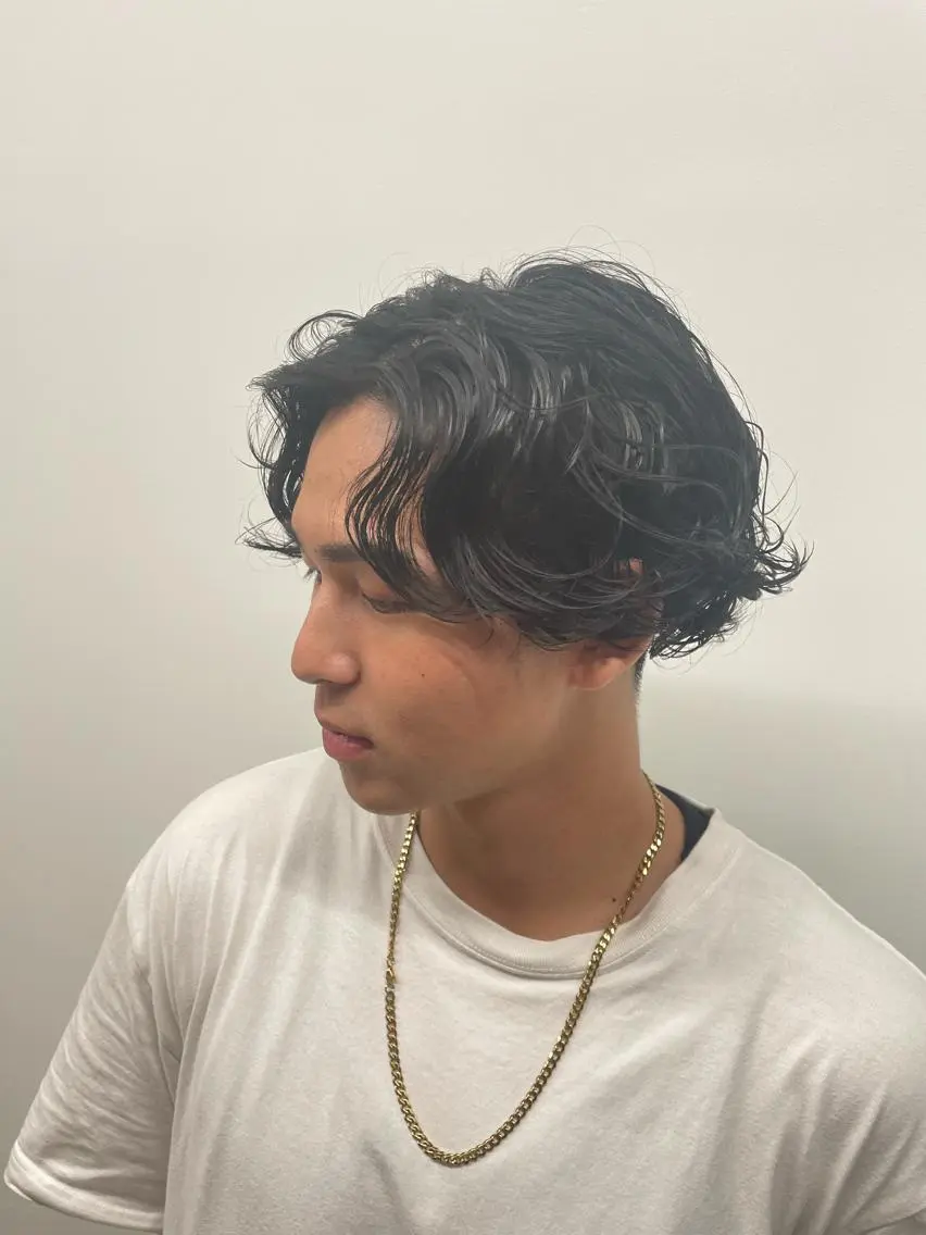 パーマ メンズ yuika .のヘアスタイル