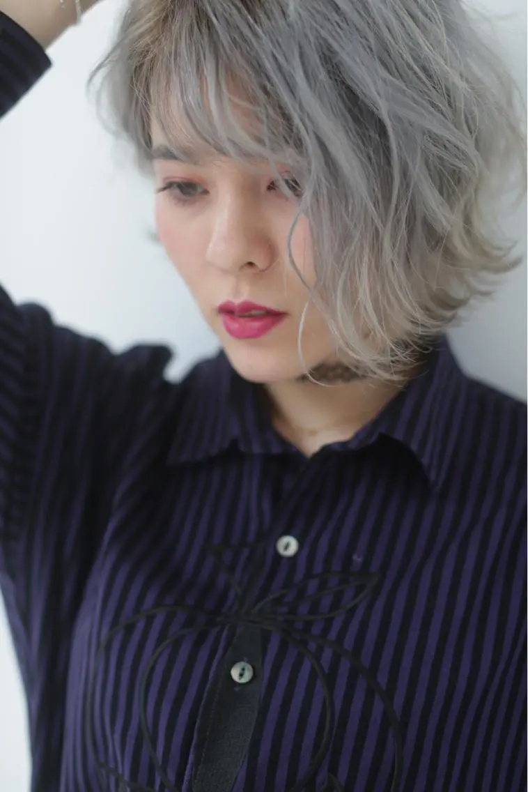 ショート カラー ヘアアレンジ ベージュカラー カット ヘアカラー トリートメント ヘッドスパ Lee東三国 店長 谷辻誠志のヘアスタイル