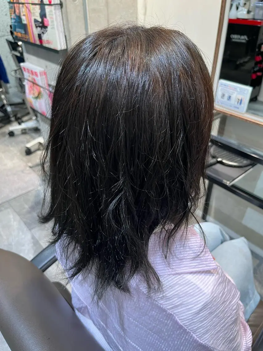 ミディアム カラー 🔥坂本 リョウ🔥のヘアスタイル