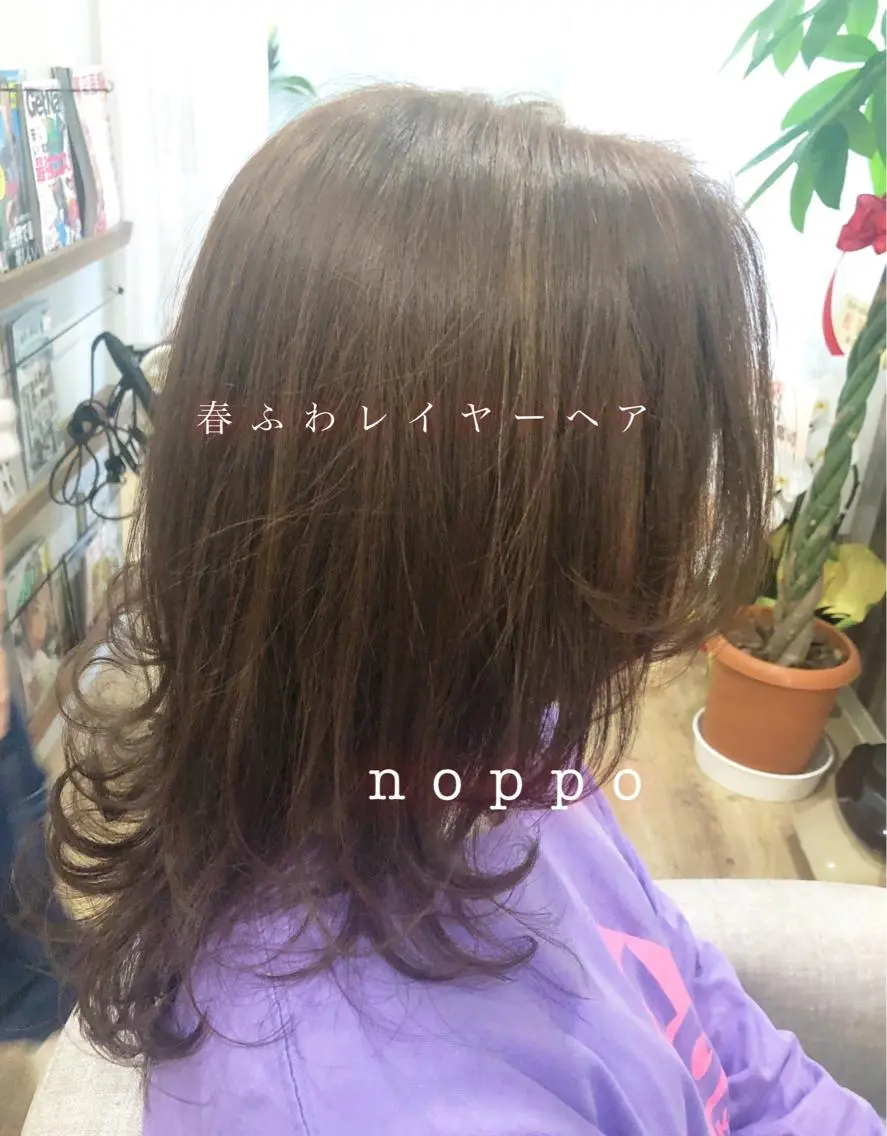 ロング カラー NOPPO 和泉市 美容室／奥村　飛鳥のヘアスタイル