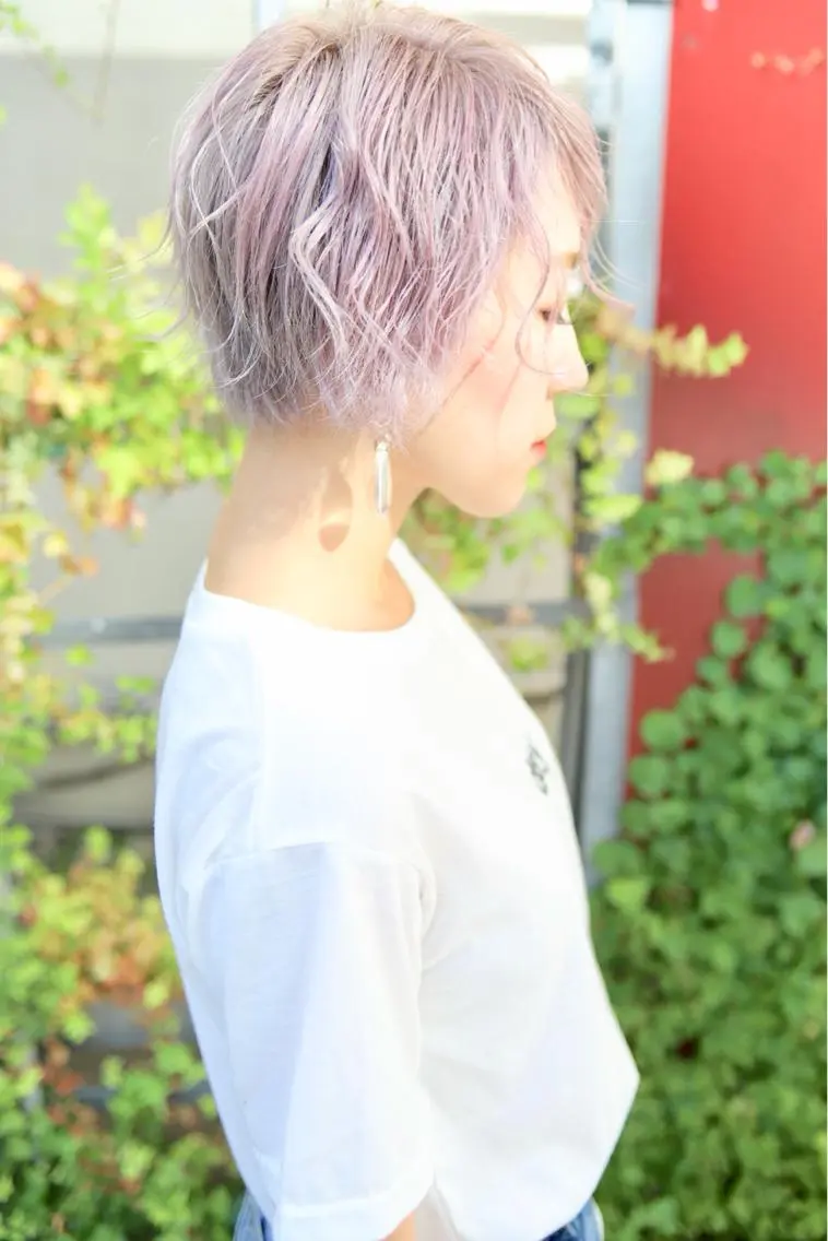 ショート カット ヘアカラー 髪質改善酸性縮毛矯正 酸性ストレート◎鈴木のヘアスタイル