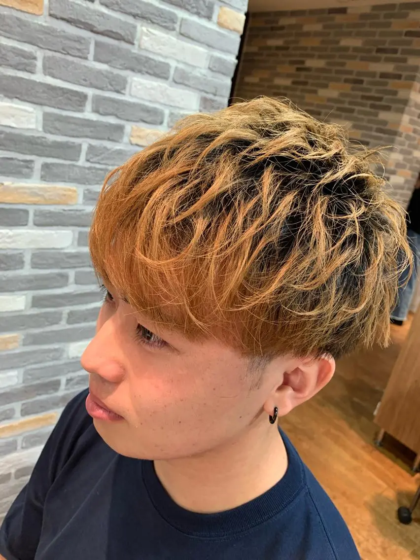 メンズ マッシュ カット特化美容師 齋藤桐のヘアスタイル
