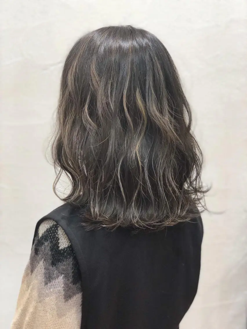 ミディアム カラー メンズカット特化柏駅 徒歩3分LOUのヘアスタイル