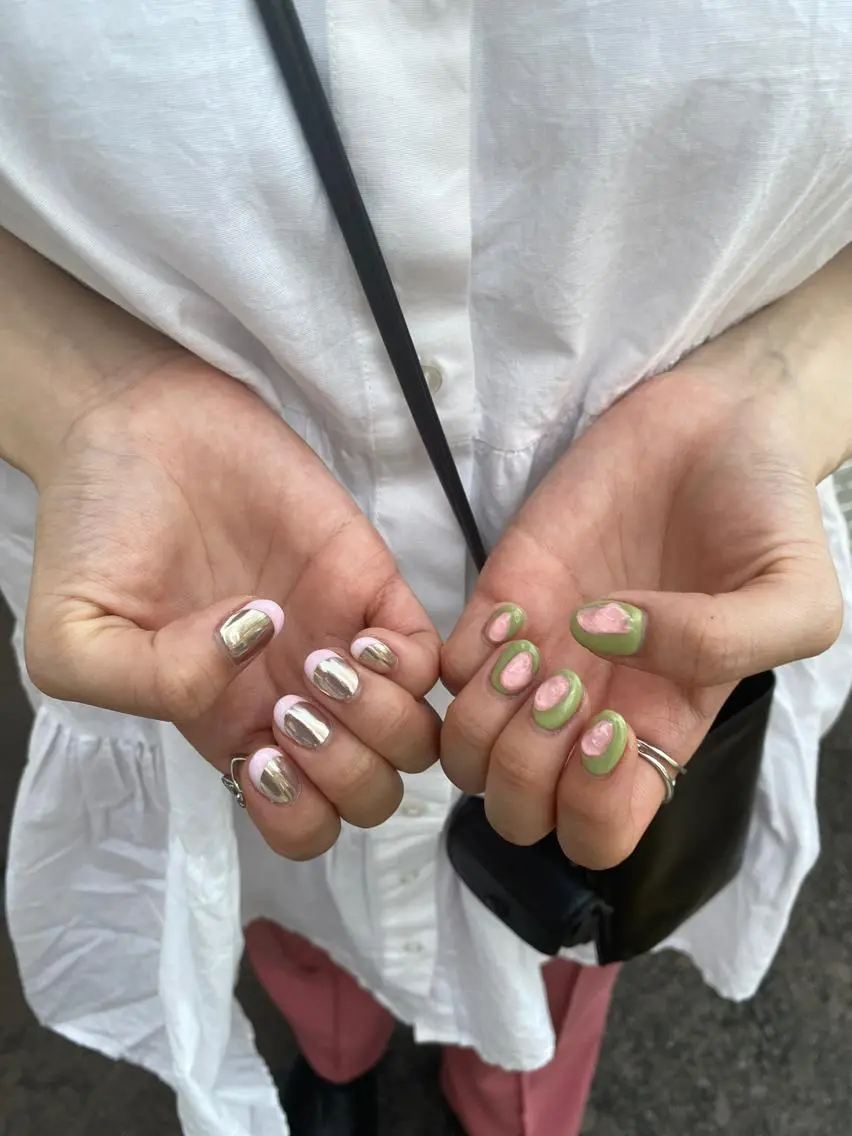 ネイル 持ち込み ニュアンスネイル Charme. NOBUKOのネイルデザイン