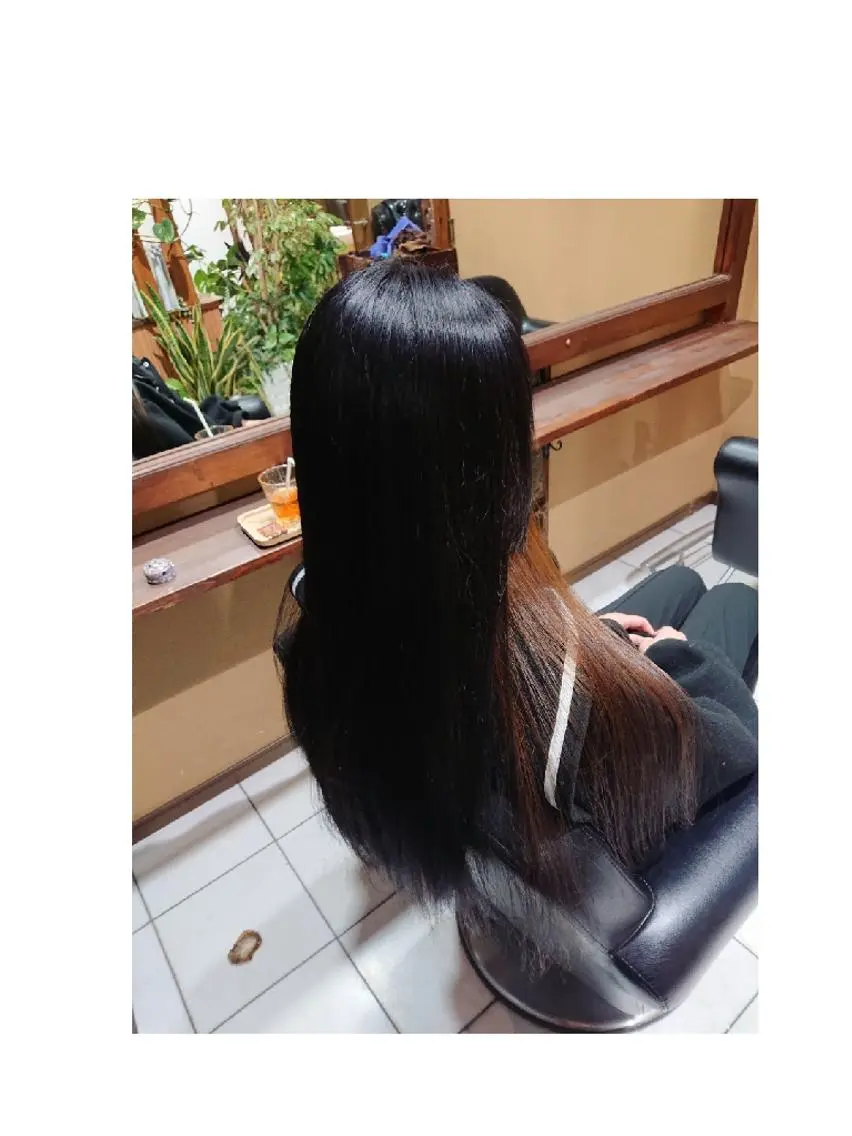 ロング 学生 青山 早智子のヘアスタイル
