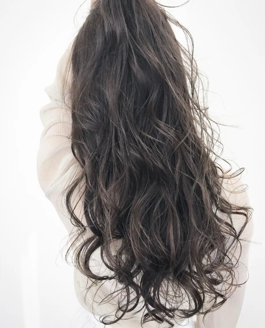 ロング カラー ハイライトカラー ハイライト 髪質改善サロン ARCHE野瀬冬馬のヘアスタイル