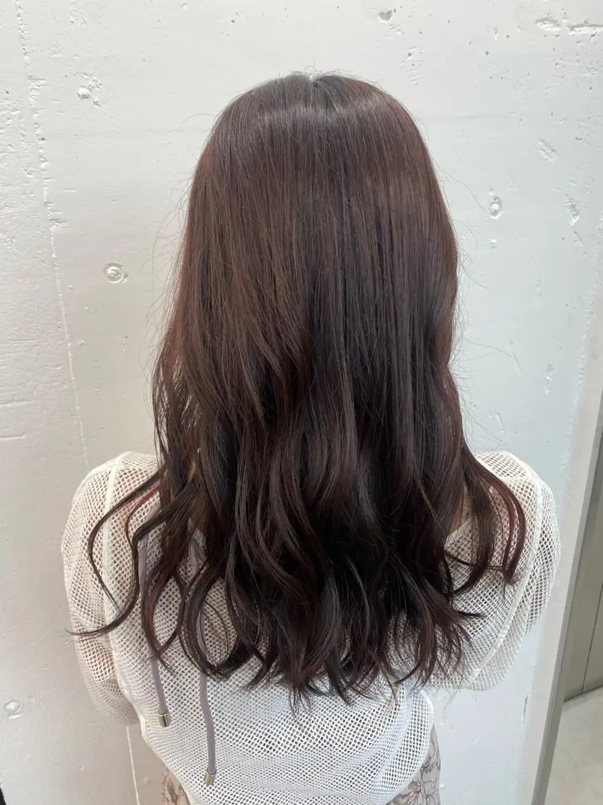 セミロング カラー カット ヘアカラー トリートメント 🐶ひかる🐶 JILLSTUDIOのヘアスタイル